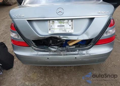 2007 Mercedes-Benz S 550 4Matic из США, поврежденный, VIN WDDNG86X07A140502